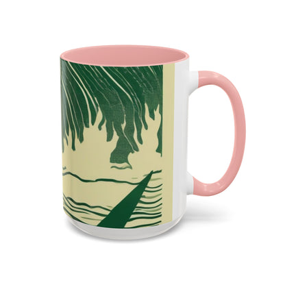 boostlete-mile-by-mile-icon-swimmer-motion-isometric-0078 — Accent Mug 11oz/15oz