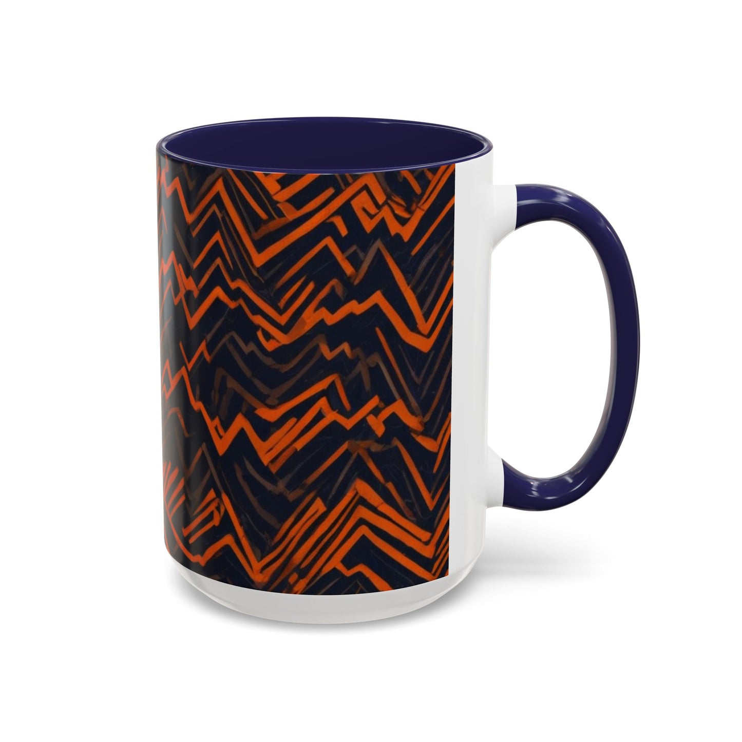boostlete-rise-grind-pattern-ekg-modern-0155 — Accent Mug 11oz/15oz
