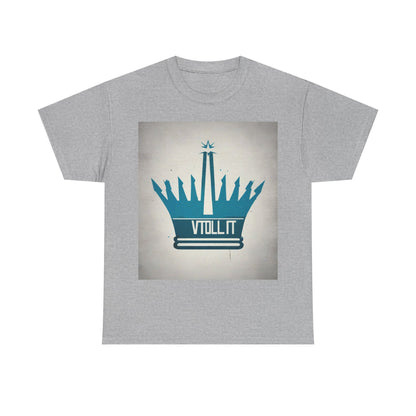 boostlete-am-crew-icon-crown-matte-industrial-0058 — Unisex Heavy Cotton Tee (Gildan 5000)