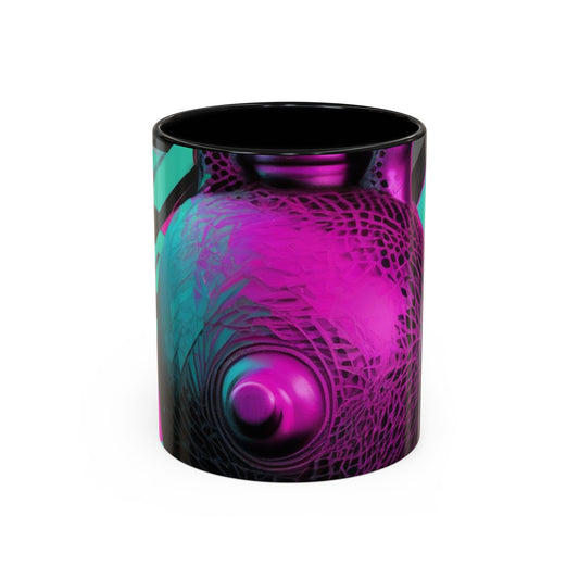 boostlete-mile-by-mile-scene-kettlebell-3d-monoline-1364 — Accent Mug 11/15oz