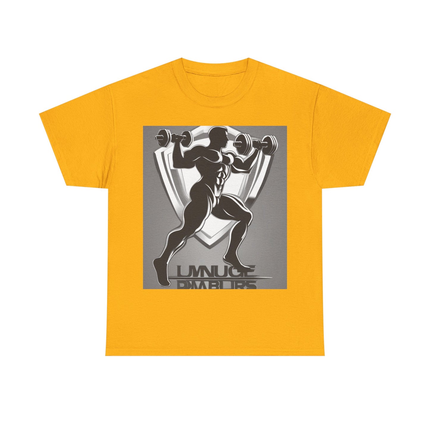 boostlete-mile-by-mile-scene-lunge-3d-athletic-0020 — Unisex Heavy Cotton Tee (Gildan 5000)