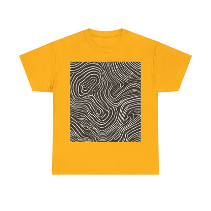boostlete-field-day-pattern-topographic-badge-0307 — Unisex Heavy Cotton Tee (Gildan 5000)