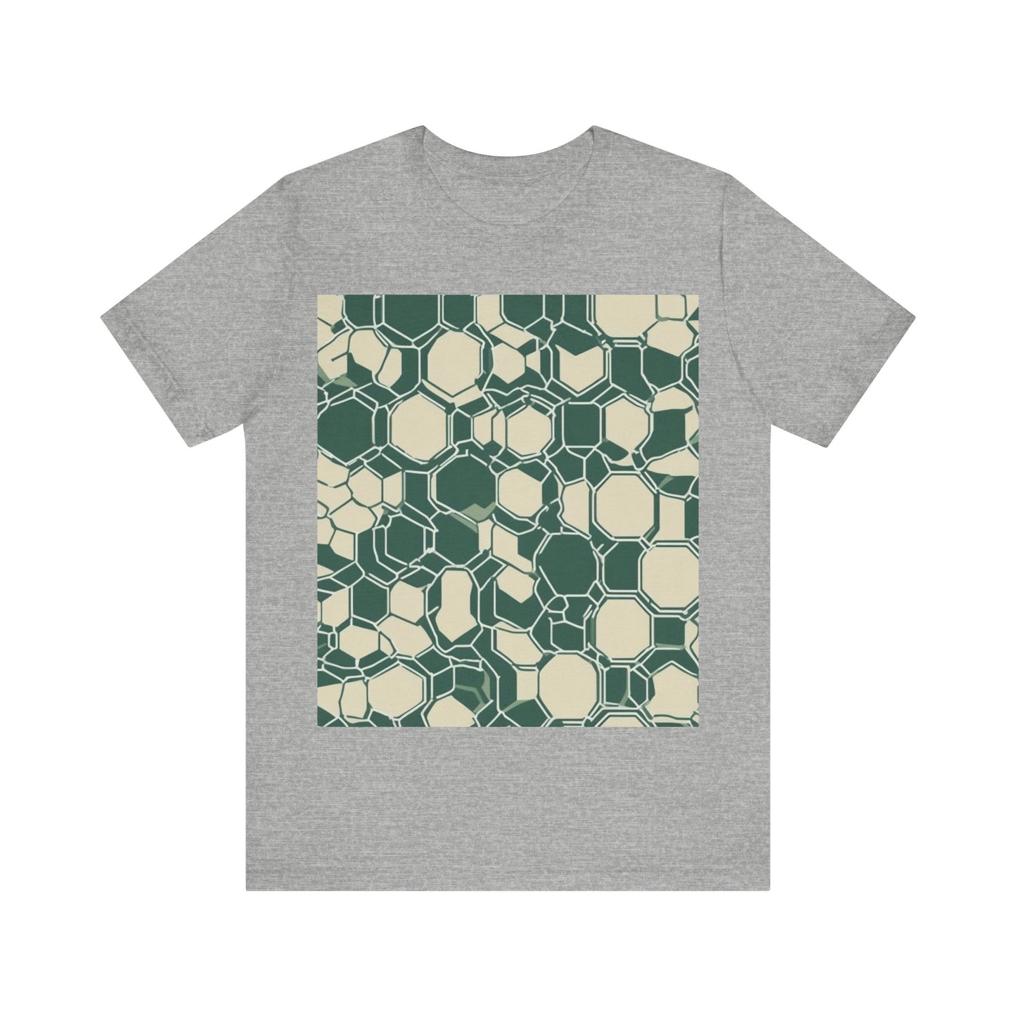 boostlete-iron-intent-pattern-hex-blueprint-0271 — Unisex Jersey Short Sleeve (B+C 3001)