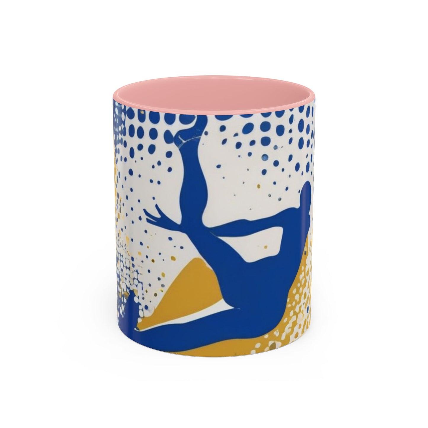 boostlete-field-day-icon-swimmer-halftone-paper-0246 — Accent Mug 11oz/15oz