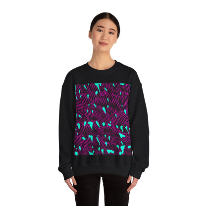 boostlete-am-crew-pattern-dotted-vector-0027 — Unisex Heavy Blend Crewneck Sweatshirt (Gildan)