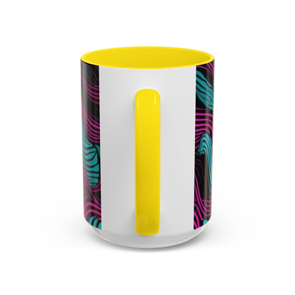 boostlete-recovery-progress-pattern-topographic-engraved-0119 — Accent Mug 11oz/15oz