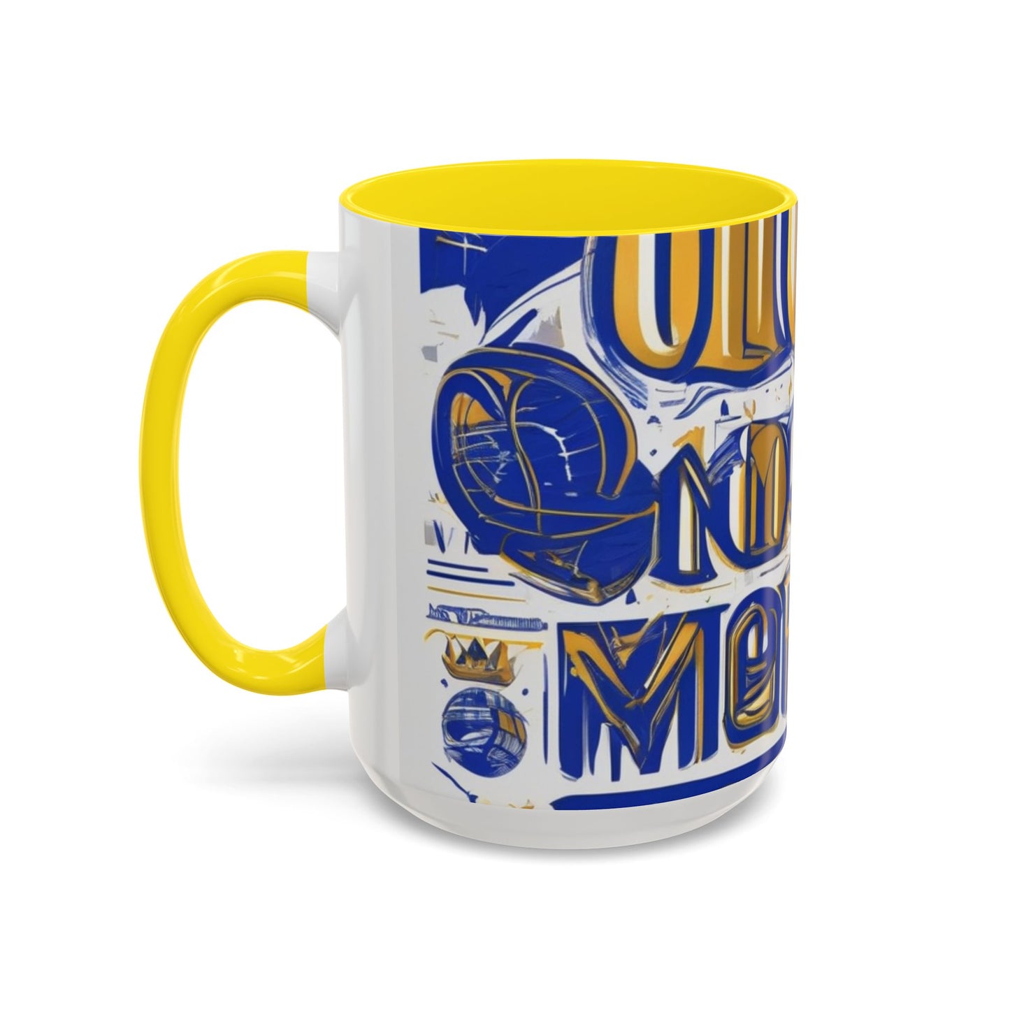 boostlete-am-crew-type-own-the-morning-outline-over-solid-vector-0429 — Accent Mug 11/15oz
