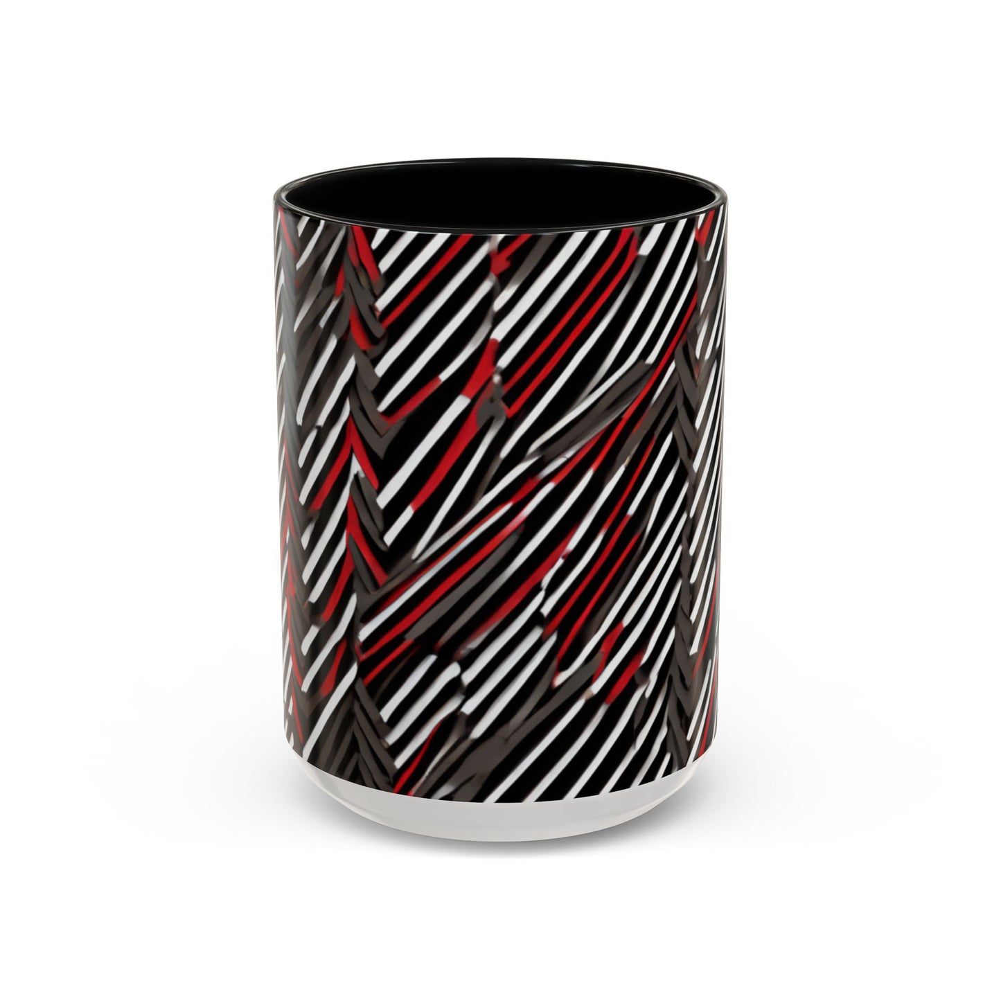 boostlete-field-day-pattern-diagonal-paper-0287 — Accent Mug 11oz/15oz