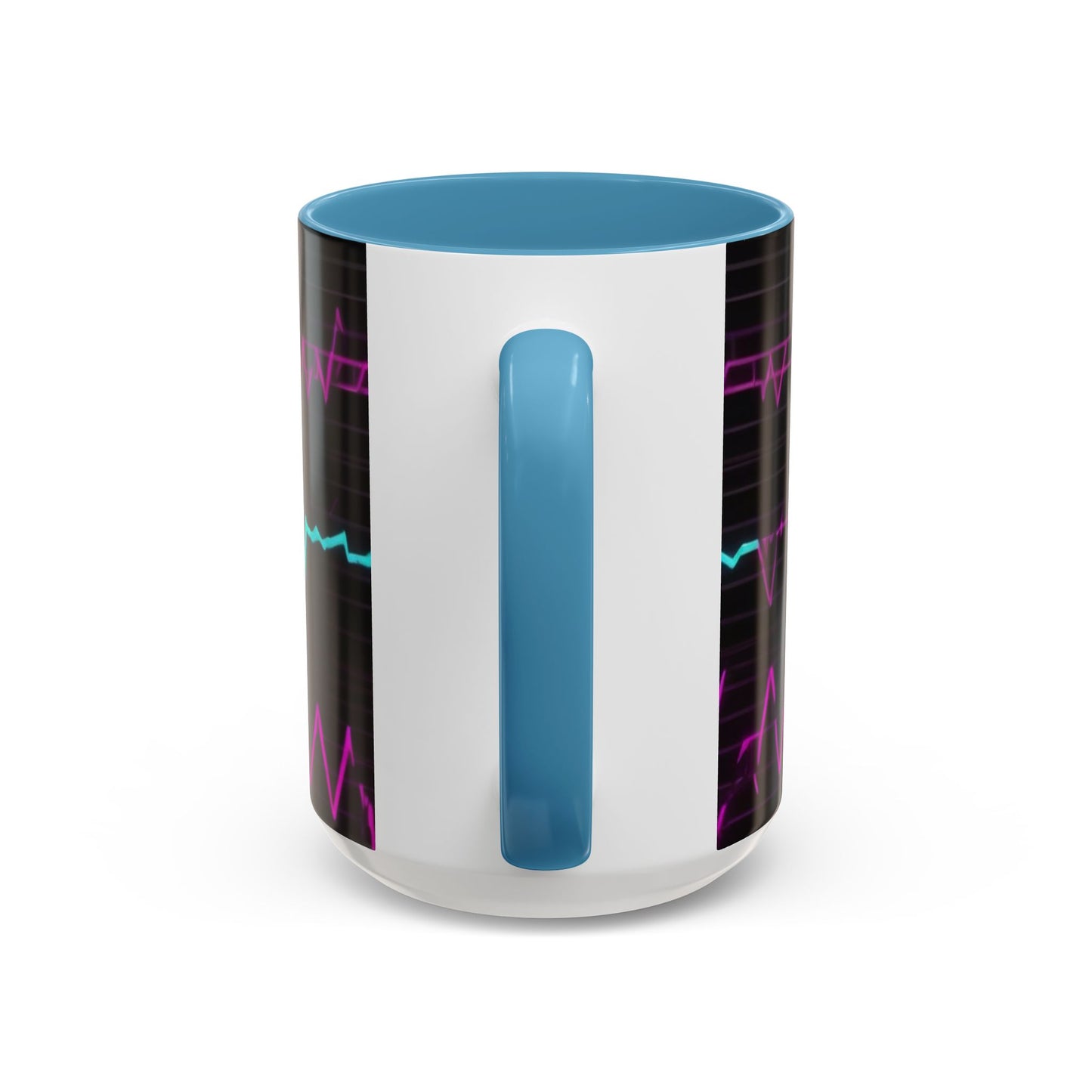 boostlete-boost-mode-pattern-ekg-modern-0111 — Accent Mug 11oz/15oz