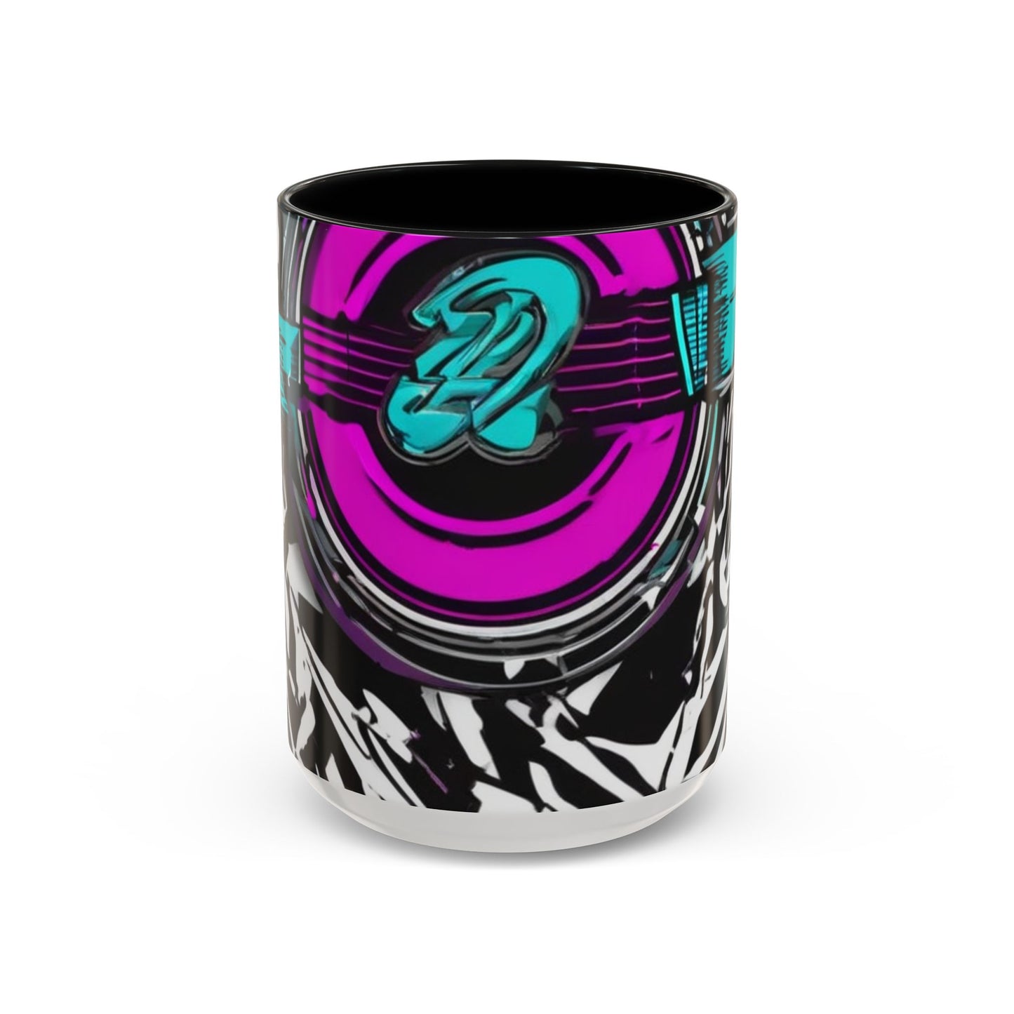 boostlete-boost-mode-type-again-badge-monoline-0293 — Accent Mug 11oz/15oz