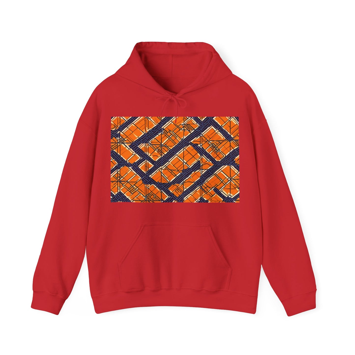 boostlete-boost-mode-pattern-plate-number-monoline-0571 — Unisex Heavy Blend Hoodie (G18500)