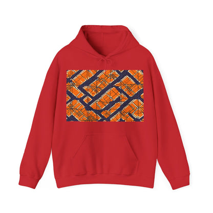 boostlete-boost-mode-pattern-plate-number-monoline-0571 — Unisex Heavy Blend Hoodie (G18500)