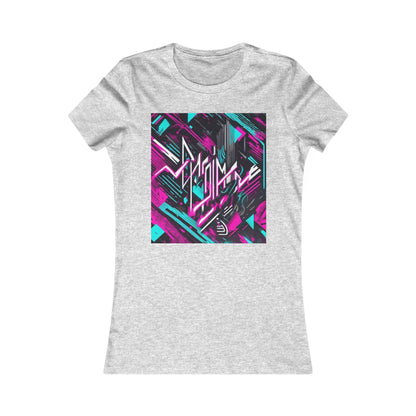 boostlete-recovery-progress-type-momentum-over-mood-diagonal-vector-0213 — Women's Favorite Tee (B+C 6004)