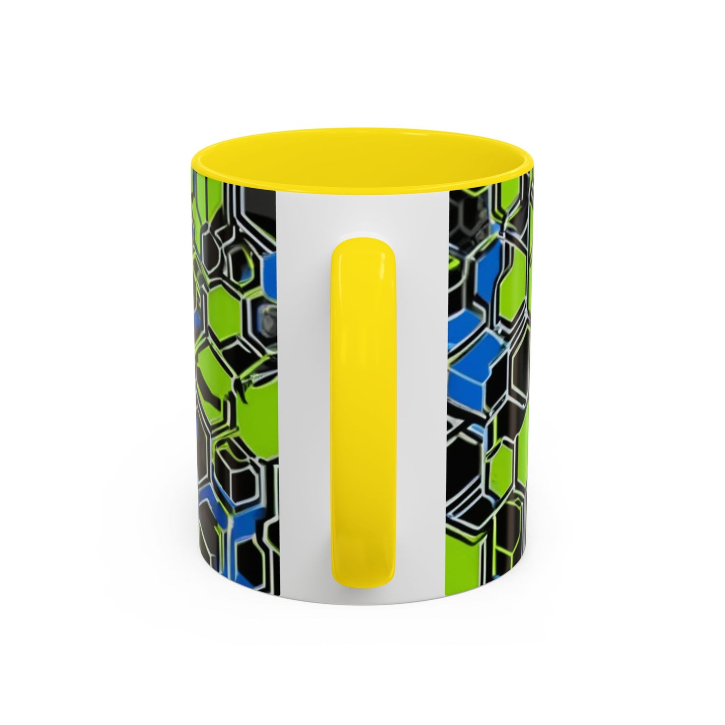 boostlete-recovery-progress-pattern-hex-blueprint-0007 — Accent Mug 11oz/15oz