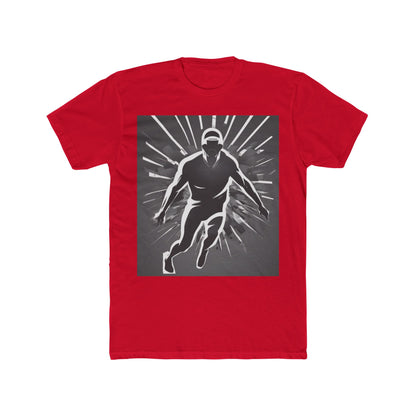 boostlete-iron-intent-scene-sprinter-soft-athletic-0108 — Unisex Cotton Crew Tee (NL 3600)