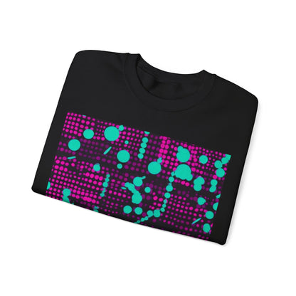 boostlete-pr-season-pattern-dotted-retro-0891 — Unisex Heavy Blend Crewneck (G18000)