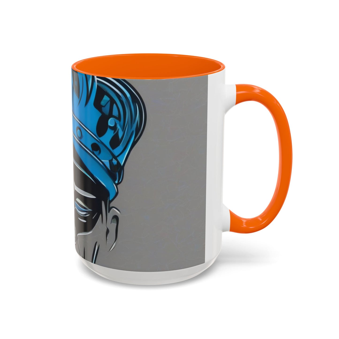boostlete-am-crew-icon-crown-grainy-monoline-0022 — Accent Mug 11oz/15oz