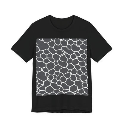 boostlete-iron-intent-pattern-hex-blueprint-0063 — Unisex Jersey Short Sleeve (B+C 3001)