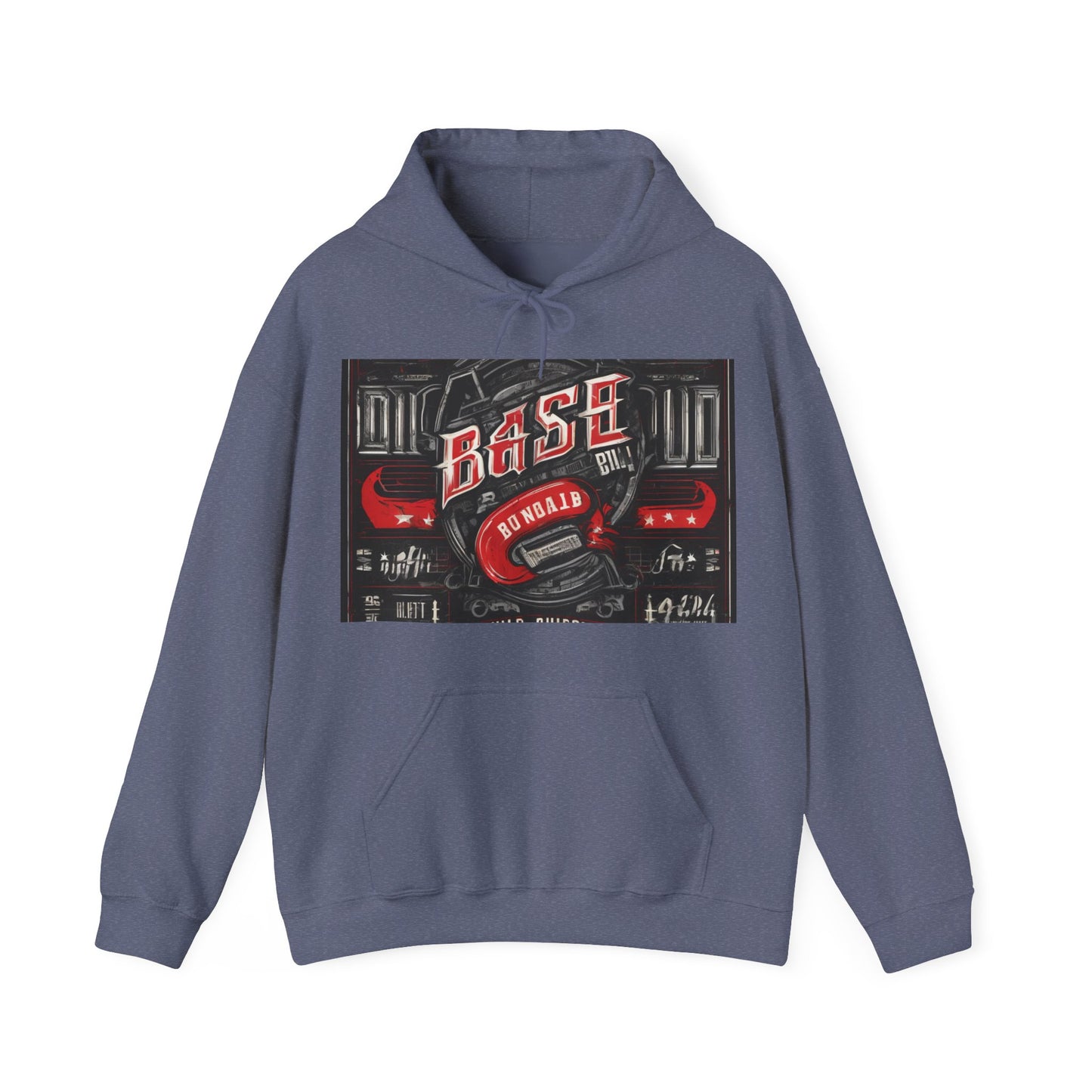 boostlete-boost-mode-type-build-the-base-micro-industrial-0785 — Unisex Heavy Blend Hoodie (G18500)