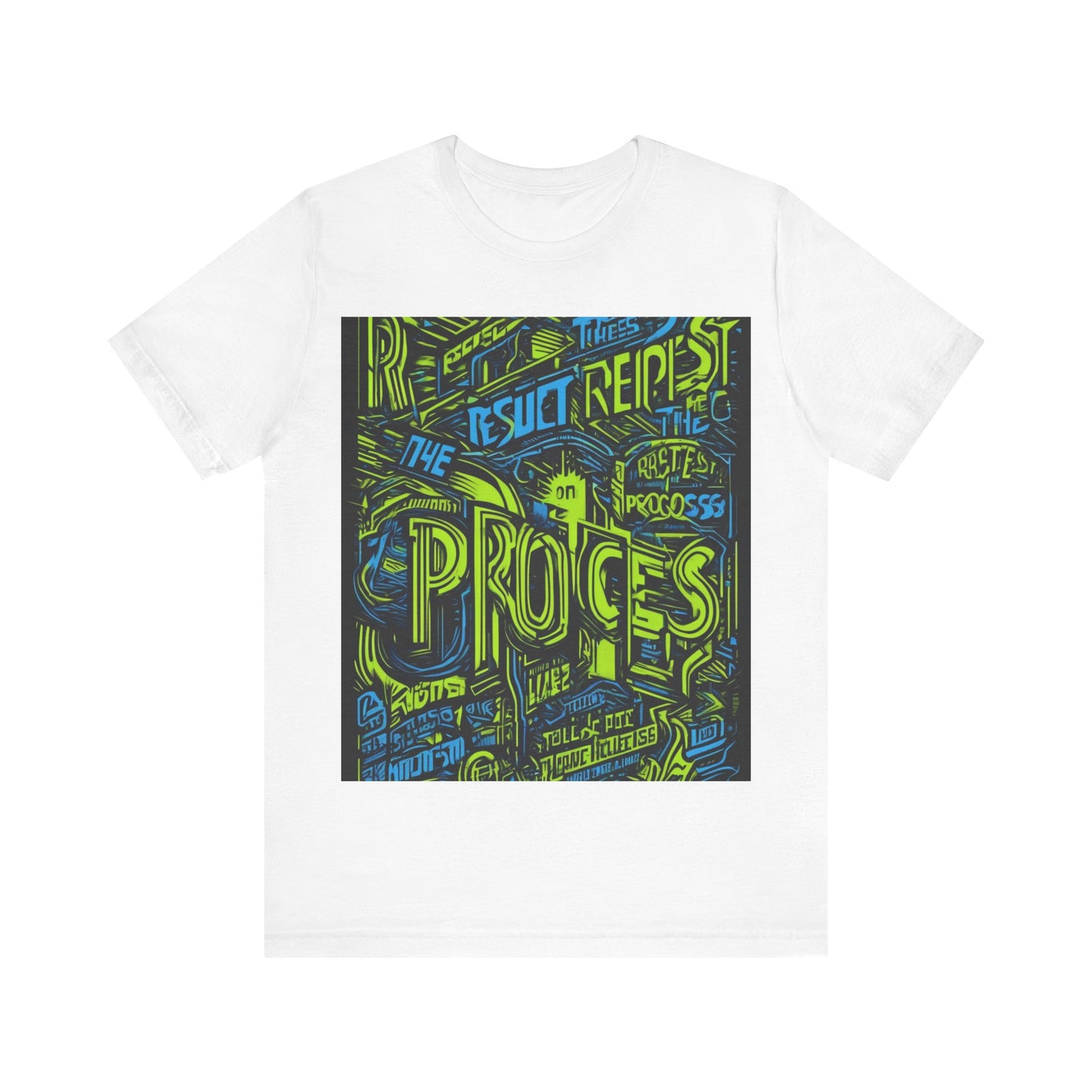 boostlete-rise-grind-type-respect-the-process-big-monoline-0265 — Unisex Jersey Short Sleeve (B+C 3001)