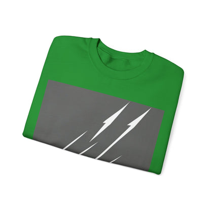 boostlete-boost-mode-icon-lightning-soft-industrial-0446 — Unisex Heavy Blend Crewneck (G18000)