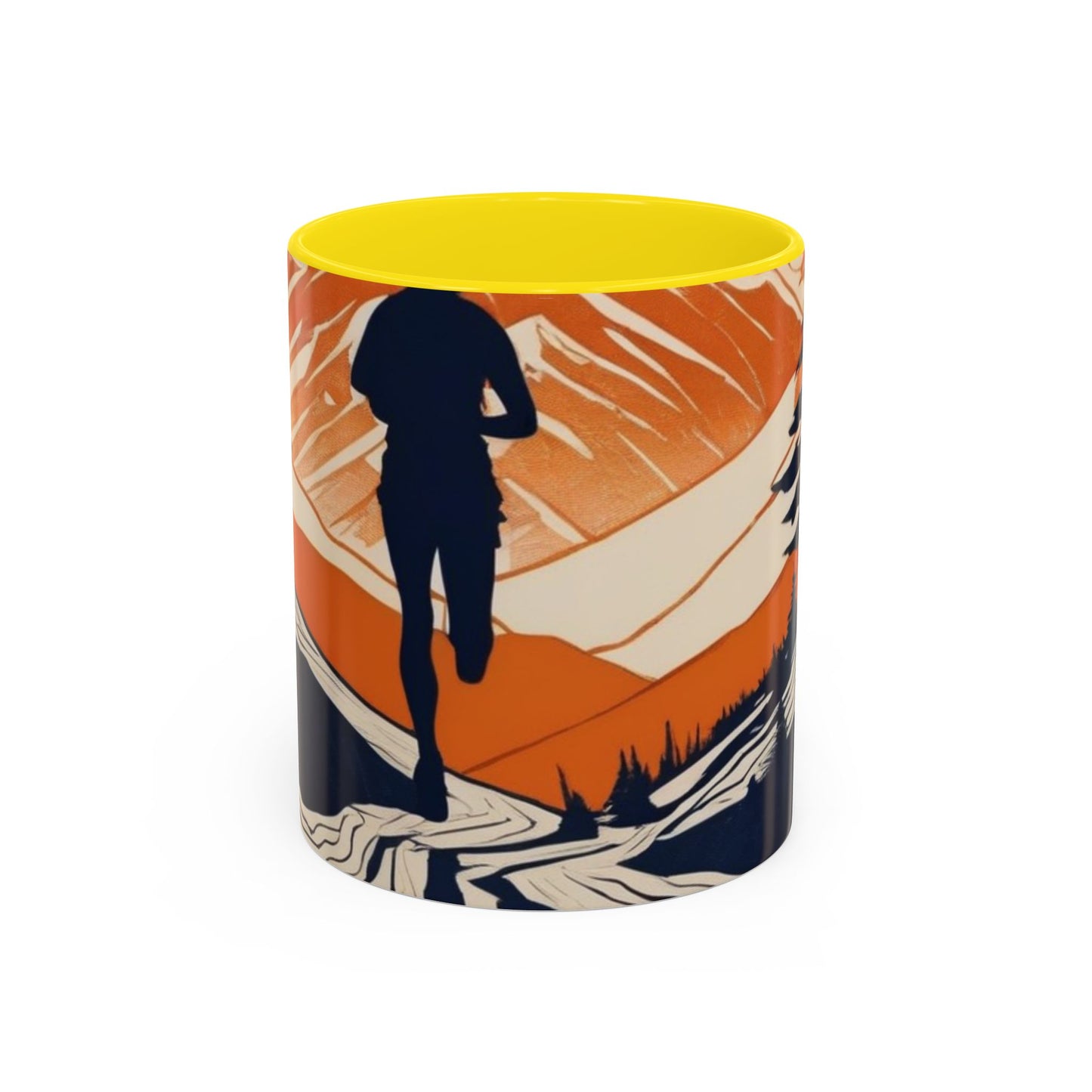 boostlete-iron-intent-scene-trail-glitch-badge-0100 — Accent Mug 11oz/15oz