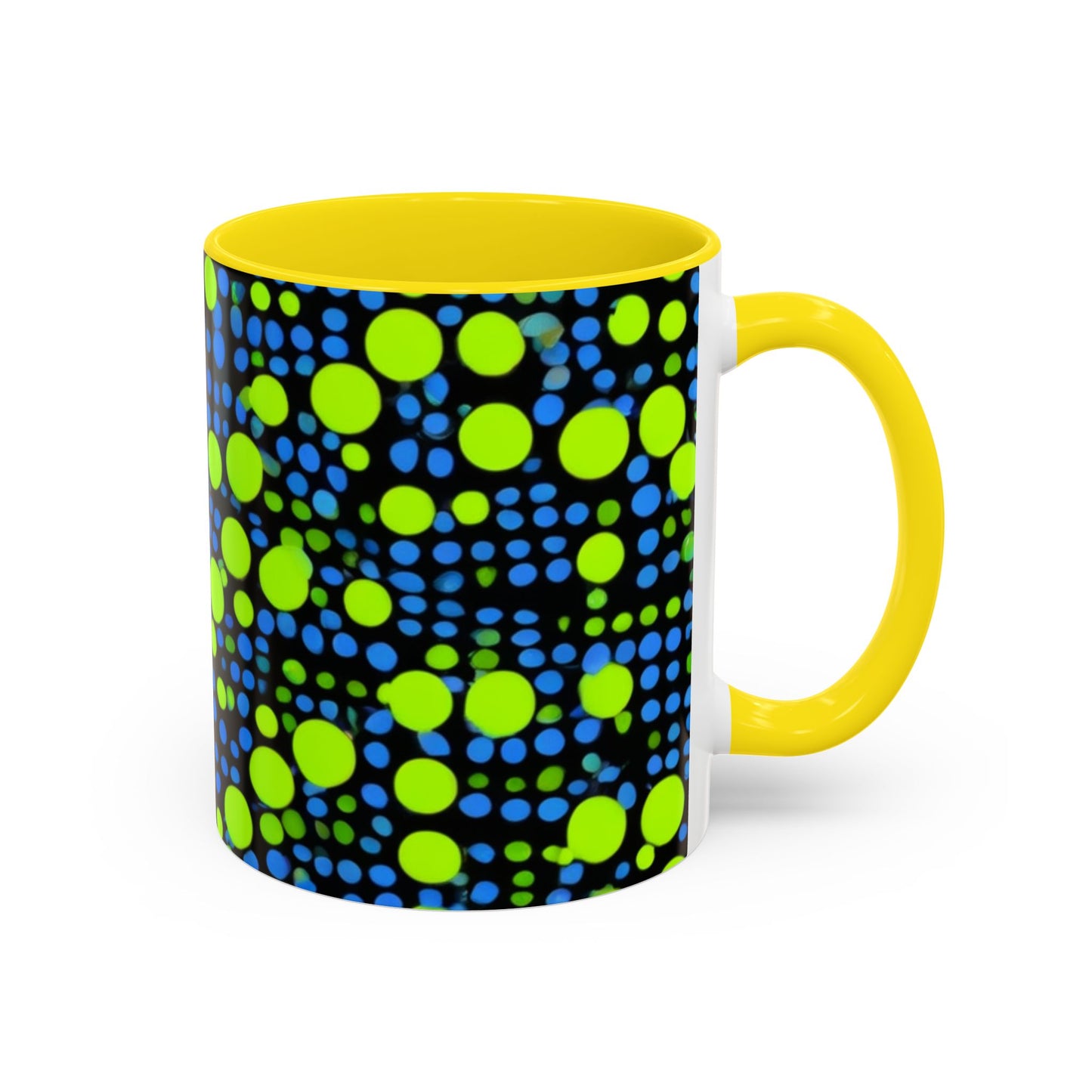 boostlete-mile-by-mile-pattern-dotted-geometric-0071 — Accent Mug 11oz/15oz