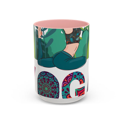 Yoga (41) — Accent Mug 11oz/15oz