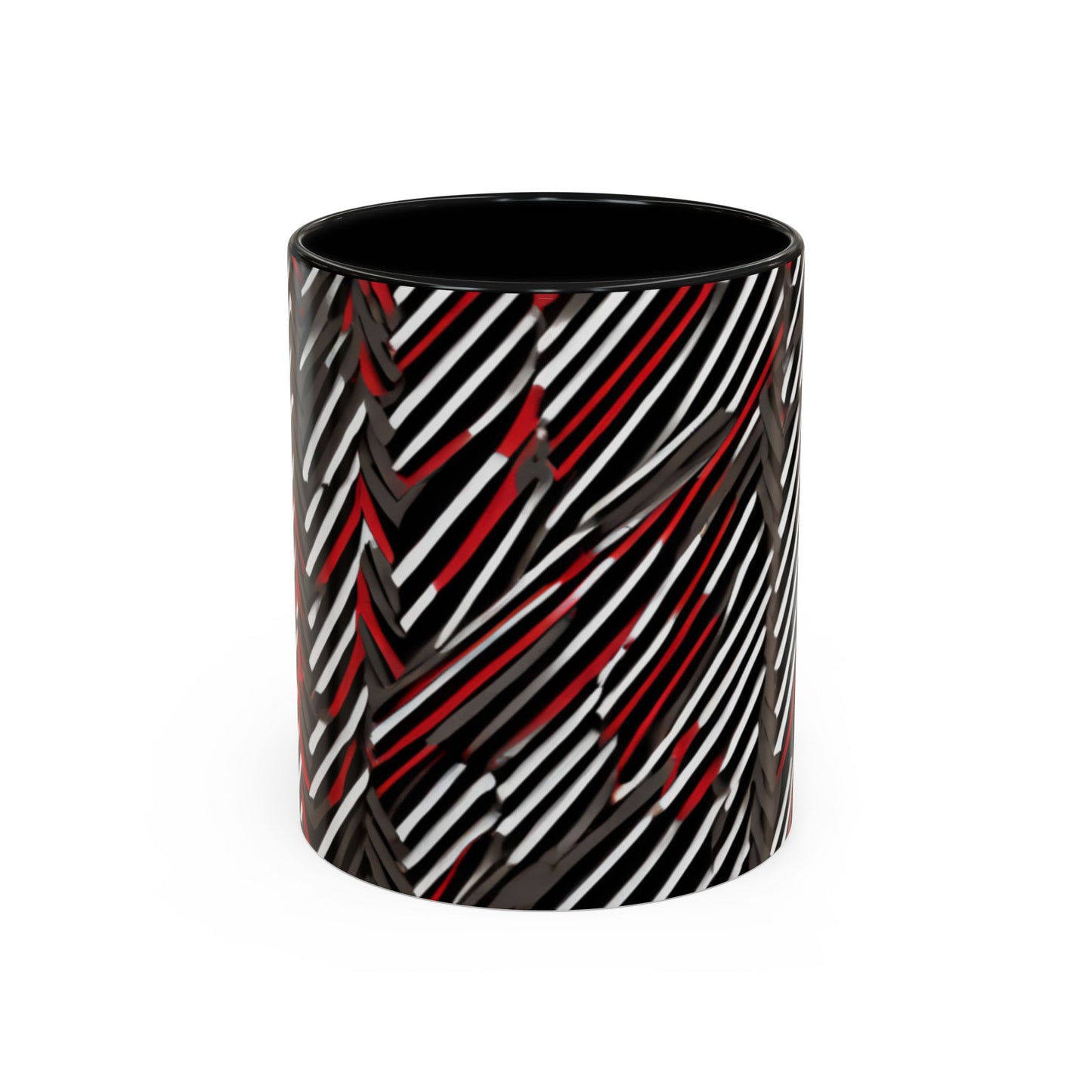 boostlete-field-day-pattern-diagonal-paper-0287 — Accent Mug 11oz/15oz