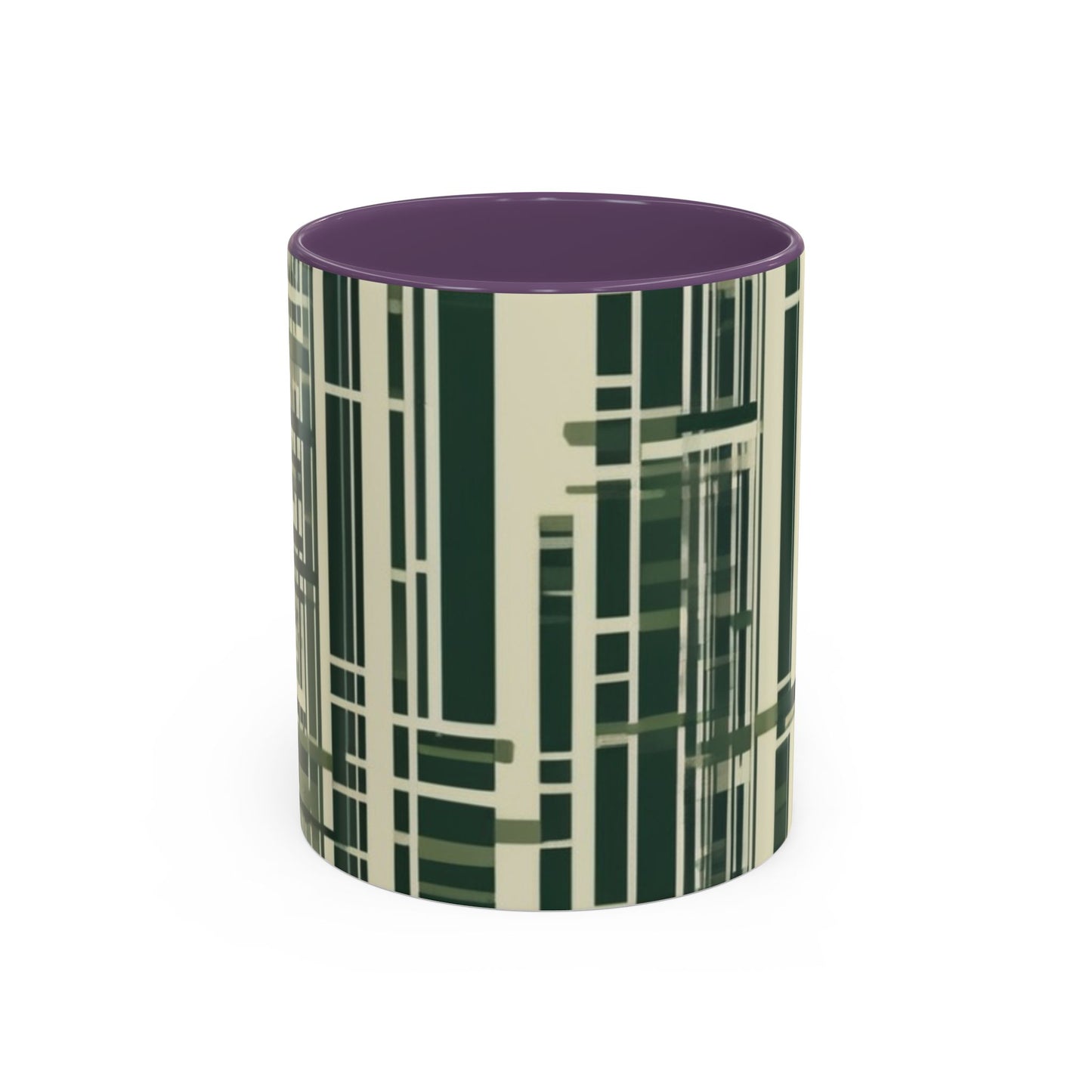 boostlete-quiet-power-pattern-barcode-blueprint-0167 — Accent Mug 11/15oz