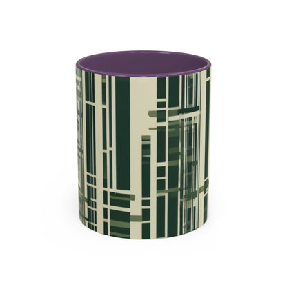 boostlete-quiet-power-pattern-barcode-blueprint-0167 — Accent Mug 11/15oz