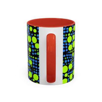 boostlete-mile-by-mile-pattern-dotted-geometric-0071 — Accent Mug 11oz/15oz