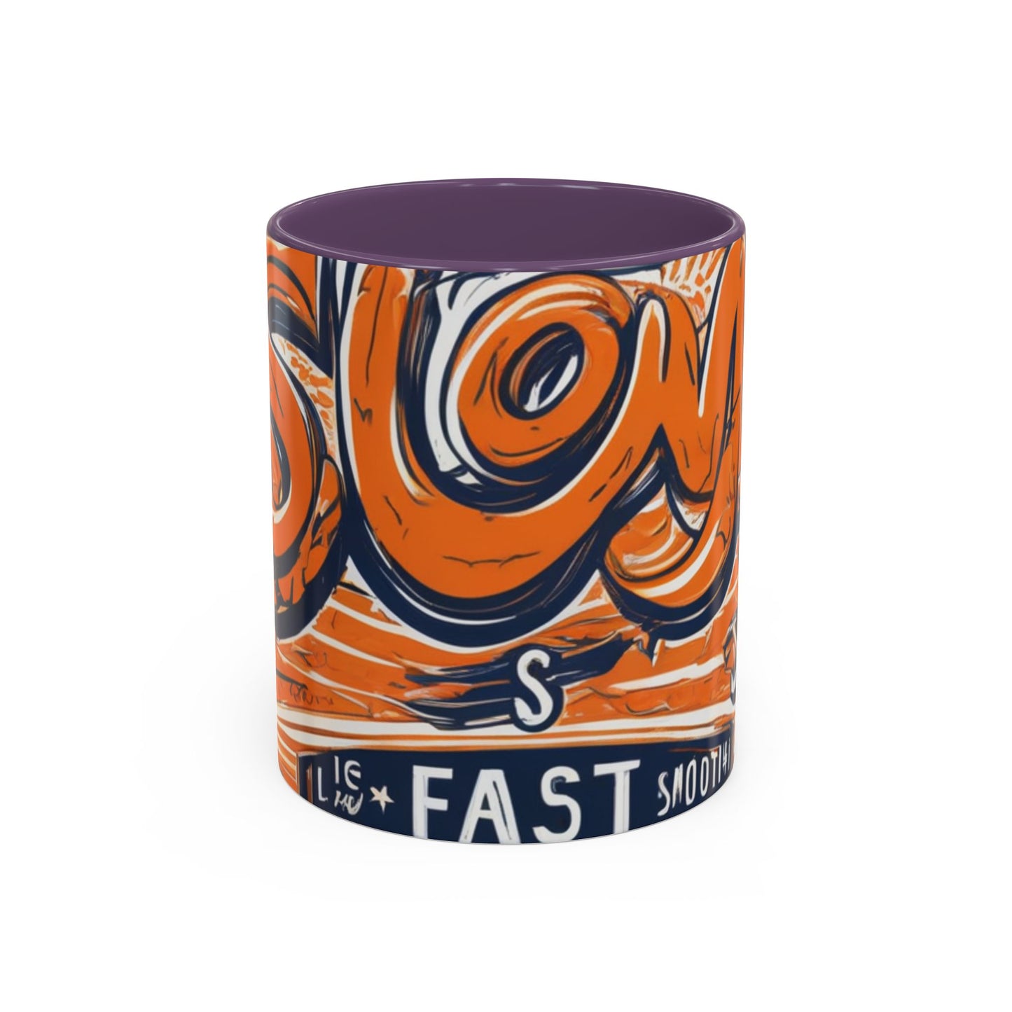 boostlete-rise-grind-type-slow-is-smooth-smooth-is-fast-outline-over-solid-engraved-0025 — Accent Mug 11oz/15oz