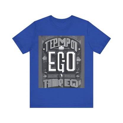 boostlete-mile-by-mile-type-tempo-over-ego-banner-modern-0093 — Unisex Jersey Short Sleeve (B+C 3001)