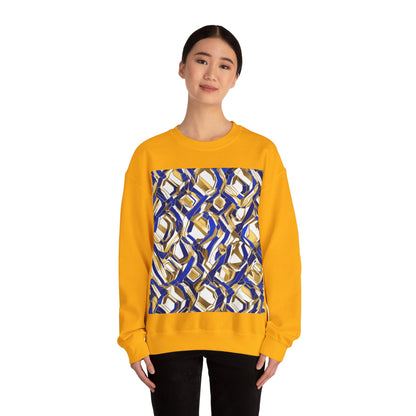 boostlete-boost-mode-pattern-hex-athletic-0611 — Unisex Heavy Blend Crewneck (G18000)