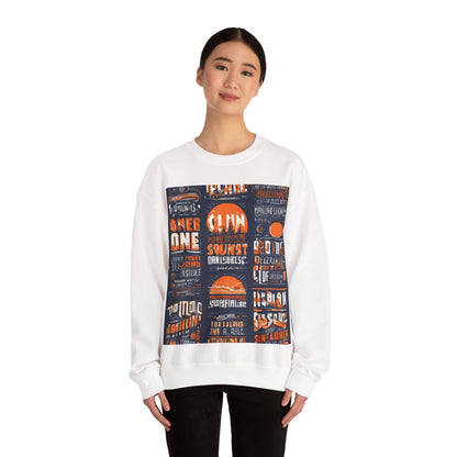 boostlete-pr-season-type-one-more-split-monoline-0033 — Unisex Heavy Blend Crewneck Sweatshirt (Gildan)