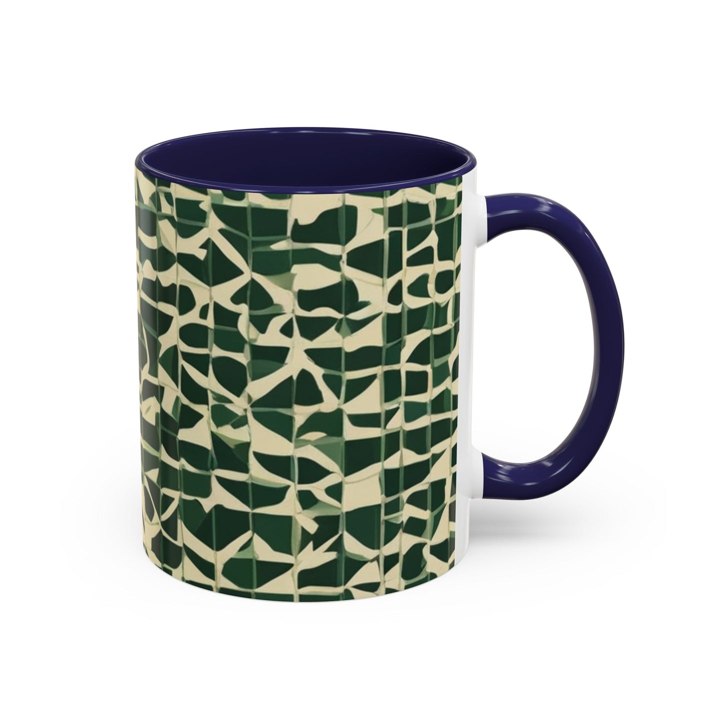 boostlete-iron-intent-pattern-plate-number-isometric-0099 — Accent Mug 11oz/15oz