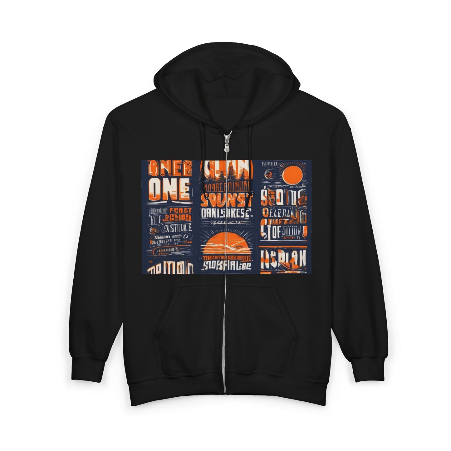 boostlete-pr-season-type-one-more-split-monoline-0033 — Unisex Heavy Blend Full-Zip Hooded Sweatshirt