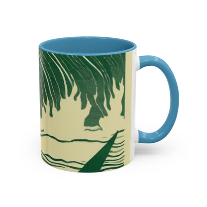 boostlete-mile-by-mile-icon-swimmer-motion-isometric-0078 — Accent Mug 11oz/15oz