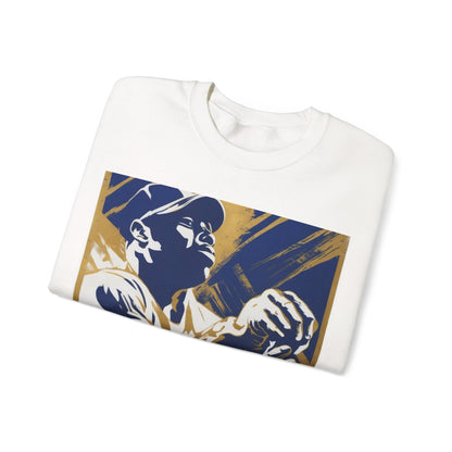 boostlete-pr-season-scene-athlete-high-industrial-0160 — Unisex Heavy Blend Crewneck Sweatshirt (Gildan)