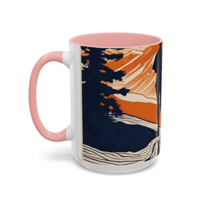 boostlete-iron-intent-scene-trail-glitch-badge-0100 — Accent Mug 11oz/15oz