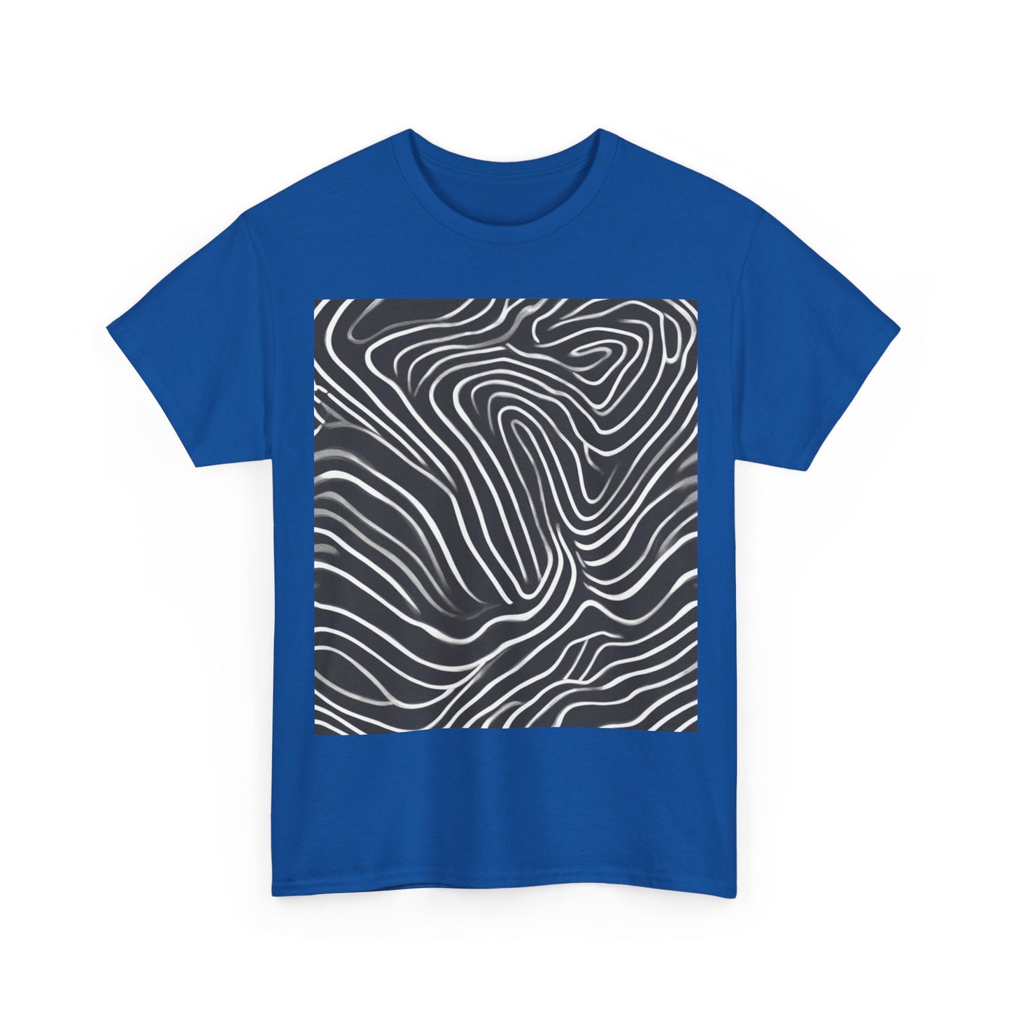 boostlete-recovery-progress-pattern-topographic-bold-0295 — Unisex Heavy Cotton Tee (Gildan 5000)