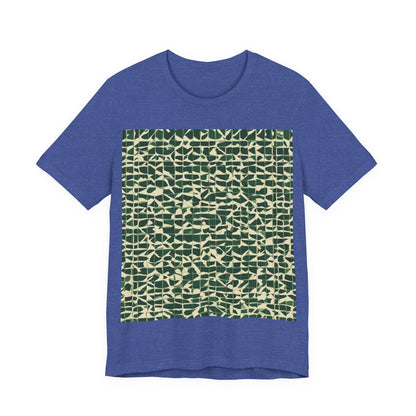 boostlete-iron-intent-pattern-plate-number-isometric-0099 — Unisex Jersey Short Sleeve (B+C 3001)