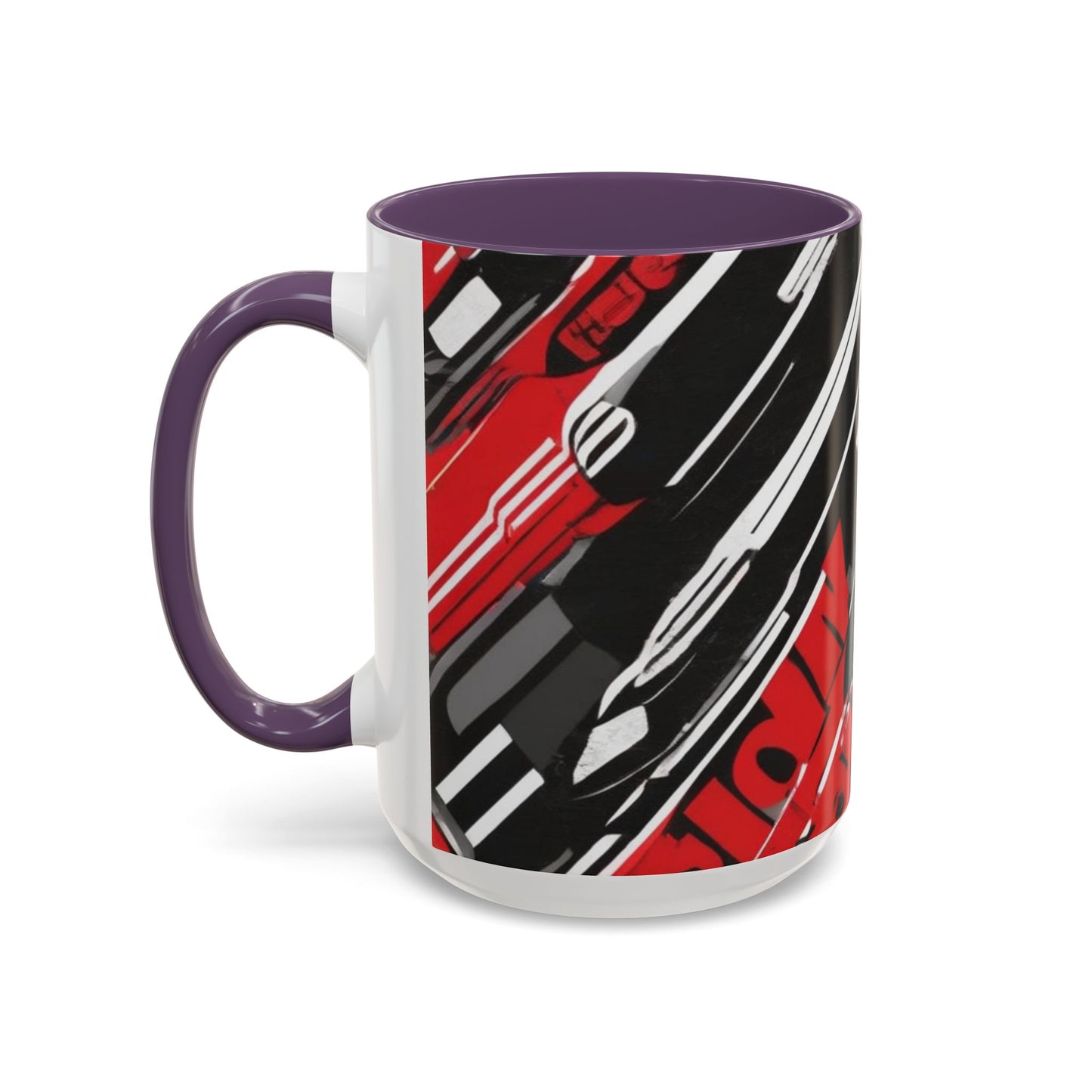 boostlete-recovery-progress-type-show-up-diagonal-paper-0109 — Accent Mug 11oz/15oz