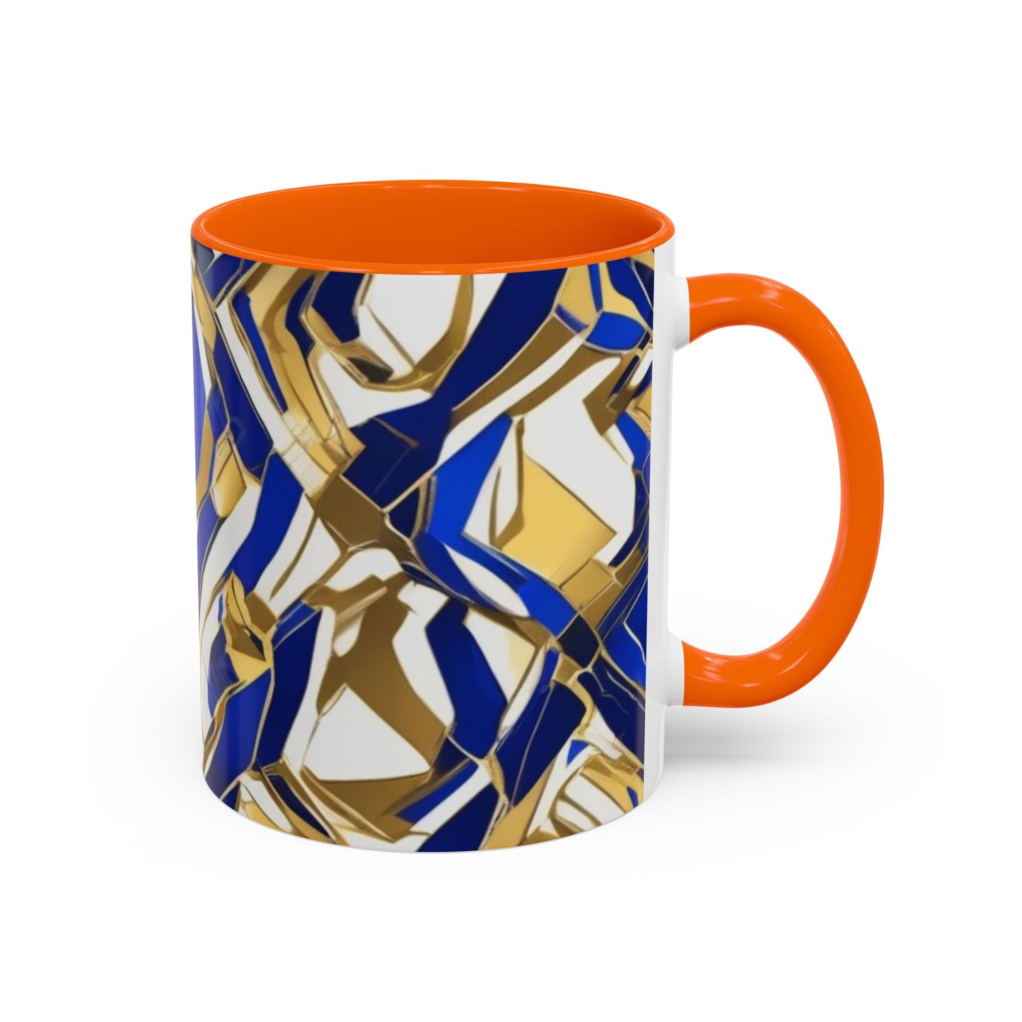 boostlete-boost-mode-pattern-hex-athletic-0611 — Accent Mug 11/15oz