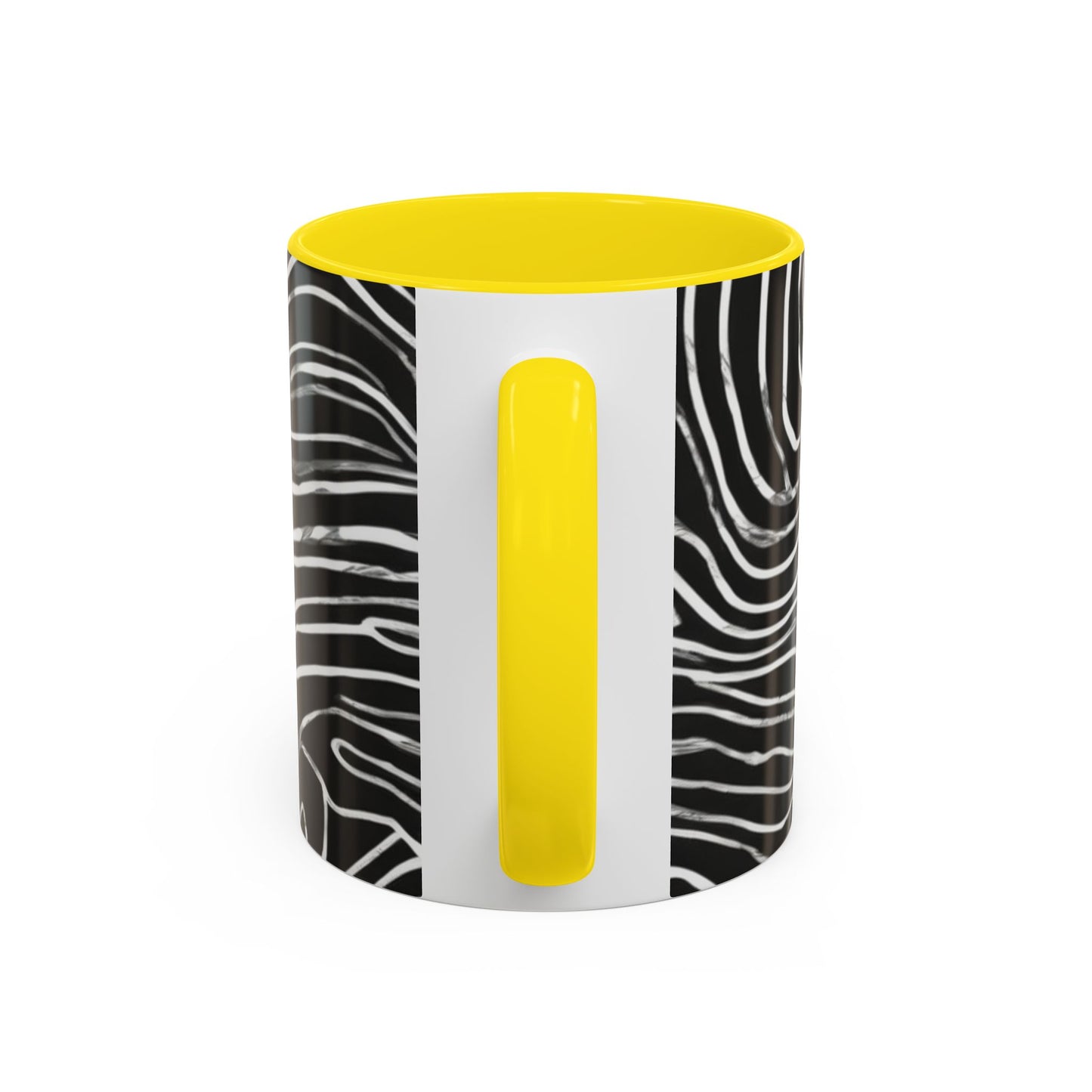 boostlete-field-day-pattern-topographic-badge-0307 — Accent Mug 11oz/15oz