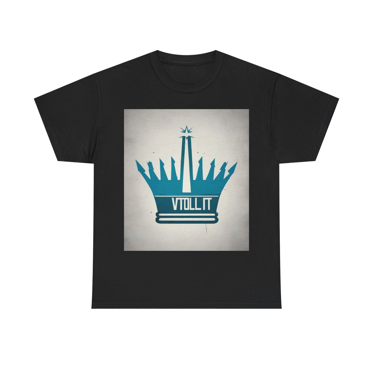 boostlete-am-crew-icon-crown-matte-industrial-0058 — Unisex Heavy Cotton Tee (Gildan 5000)
