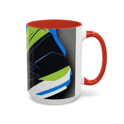 boostlete-quiet-power-icon-sneaker-duotone-paper-0066 — Accent Mug 11oz/15oz