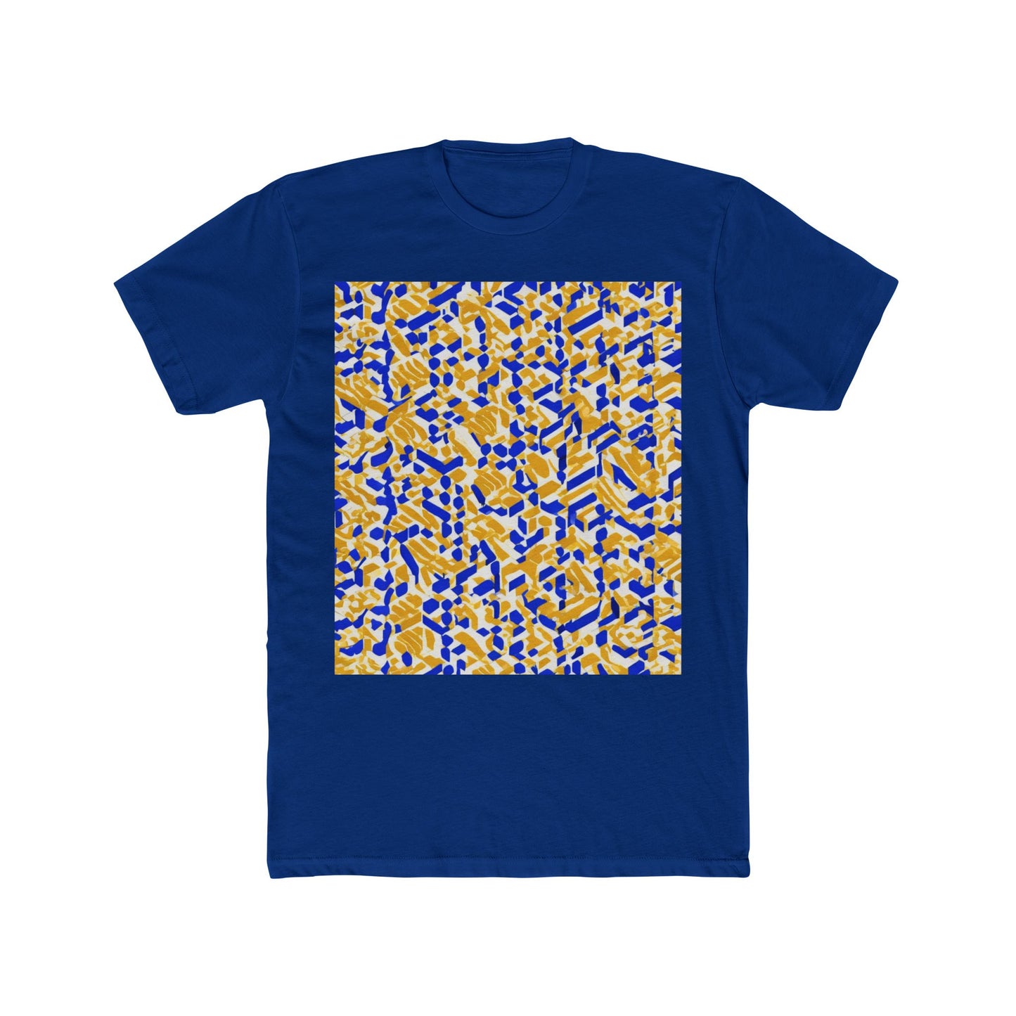 boostlete-rise-grind-pattern-sprint-isometric-0319 — Unisex Cotton Crew Tee (NL 3600)