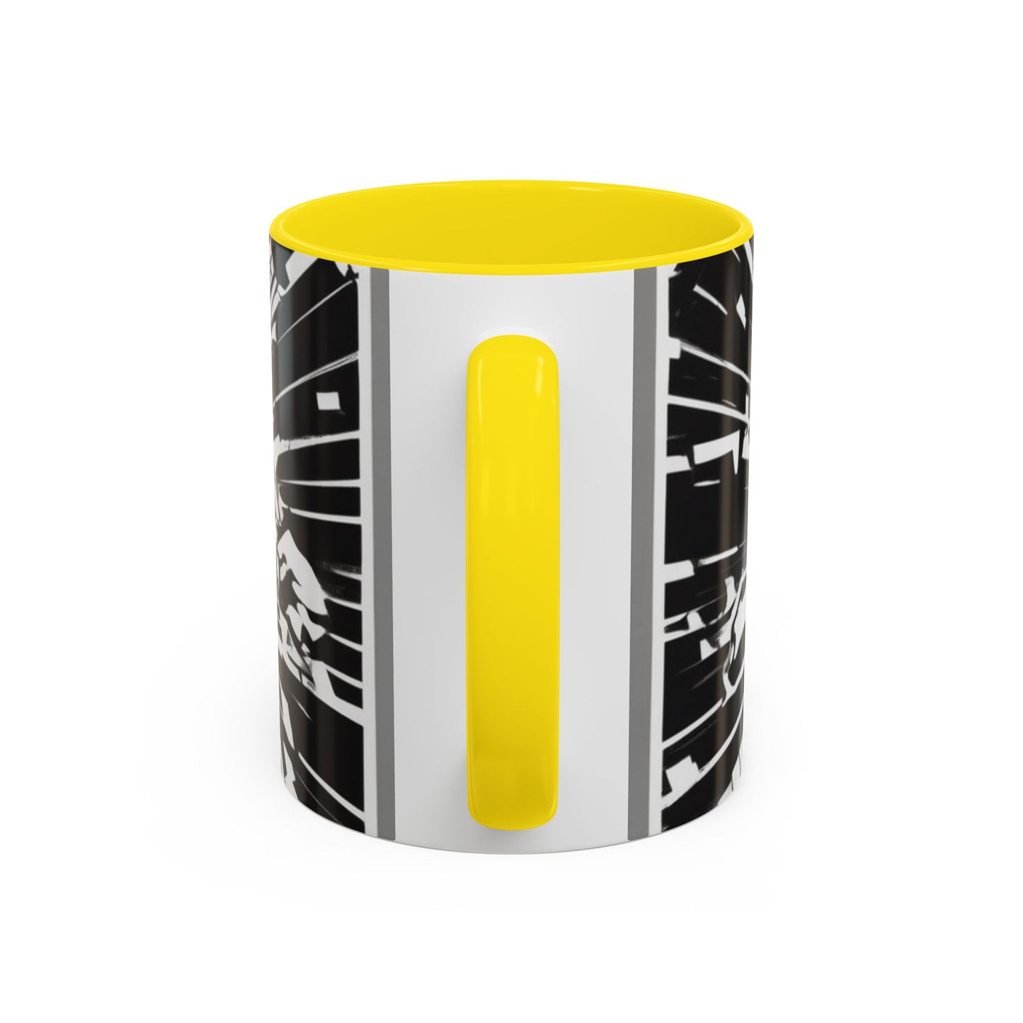 boostlete-field-day-scene-sprinter-halftone-bold-0148 — Accent Mug 11oz/15oz